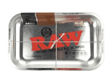 Raw Rolling Tray Metal Silver