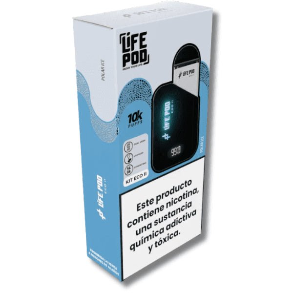 LIFE POD ECO II KIT 10K MENTHOL - INDY PERU