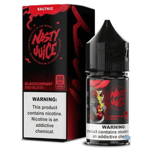 NASTY JUICE SALT - BLACKCURRANT (bad blood) - INDY PERU