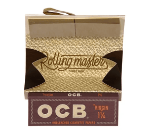 Ocb Kit Papel De Liar Virgin 1 1/4 Rolling Master - INDY PERU