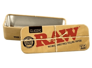 Raw Metal Tin For Pre - rolled Cones - INDY PERU