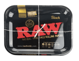 Raw Rolling Tray Metal Black - INDY PERU